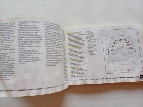 Husqvarna TE 350 610 - TC 610 1995 manuale uso …