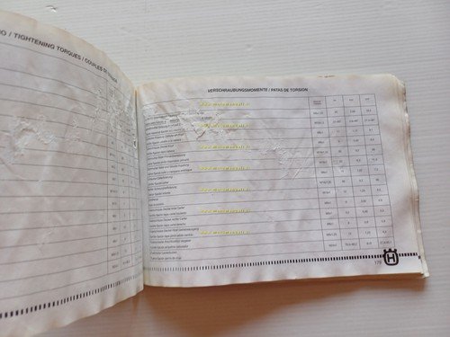 Husqvarna TE 350 610 - TC 610 1995 manuale uso …