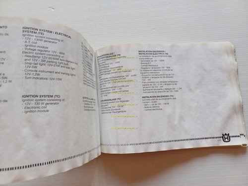 Husqvarna TE 350 610 - TC 610 1995 manuale uso …