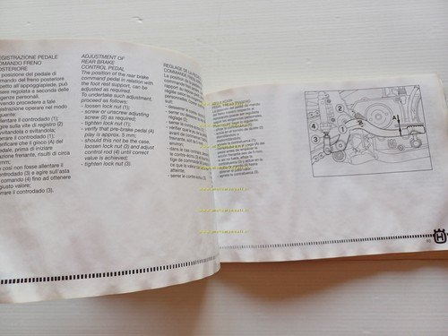 Husqvarna TE 350 610 - TC 610 1995 manuale uso …