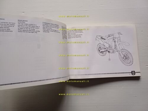 Husqvarna TE 410 610 - TC 610 1996 manuale uso …