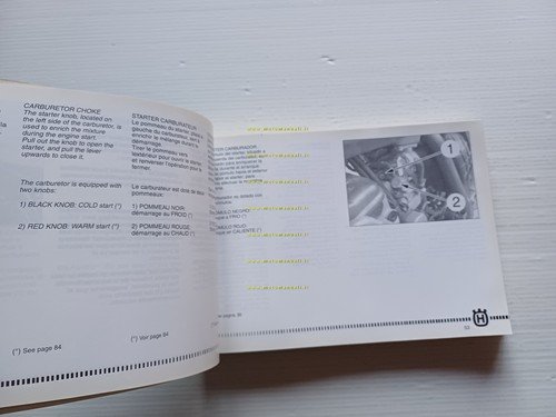 Husqvarna TE-TC 250-450-510 SMR 400-450-510 2006 manuale uso libretto originale