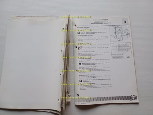 Husqvarna WR 240-250-260 1990 AGGIORNAMENTO Manuale Officina originale