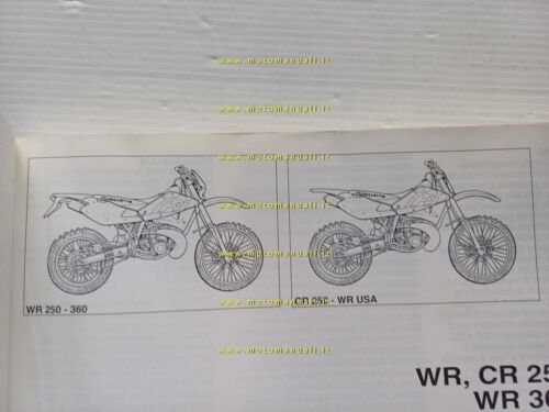 Husqvarna WR-CR 250 - WR 360 2001 manuale uso manutenzione …