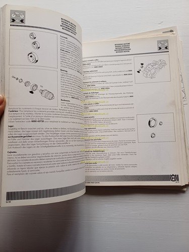 Husqvarna WRE 125 1994 Manuale Officina originale