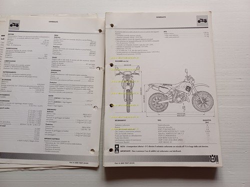 Husqvarna WRE 125 1994 Manuale Officina originale