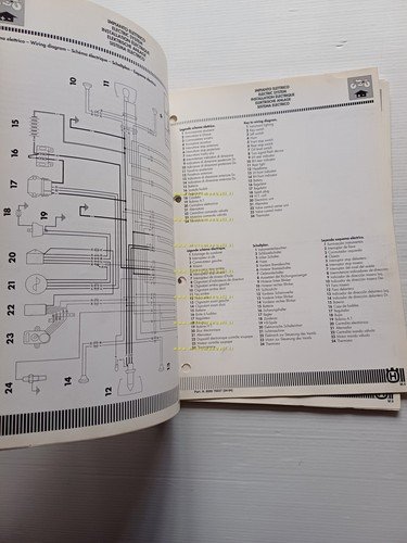 Husqvarna WRE 125 1994 Manuale Officina originale