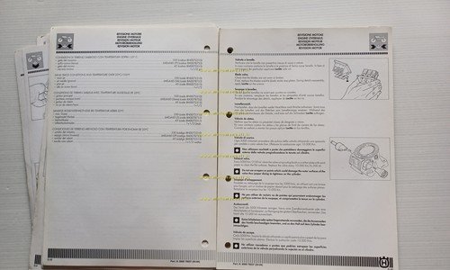 Husqvarna WRE 125 1994 manuale officina riparazione originale