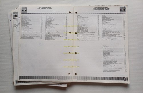 Husqvarna WRE 125 1994 manuale officina riparazione originale