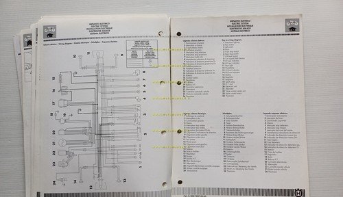 Husqvarna WRE 125 1994 manuale officina riparazione originale