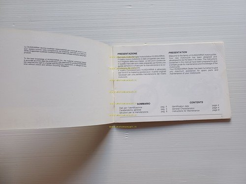 Husqvarna WRK 127 1987 manuale uso manutenzione originale