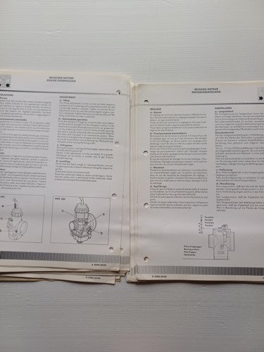 Husqvarna WRK 240-250-260 1989 AGGIORNAMENTO Manuale Officina originale