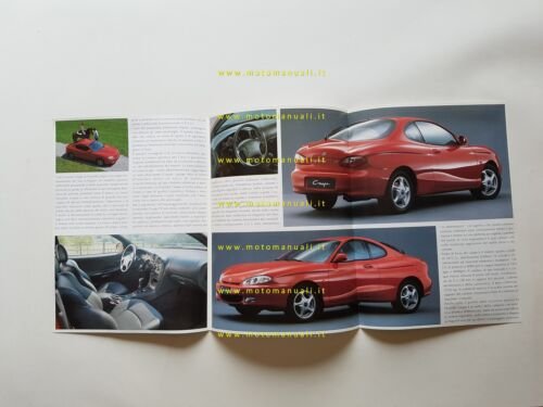 Hyundai Coupè 1996 depliant originale italiano