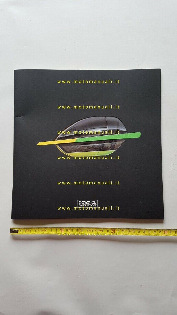 IDEA Grigua prototipo 1992 CARTELLA STAMPA italiano originale NO depliant