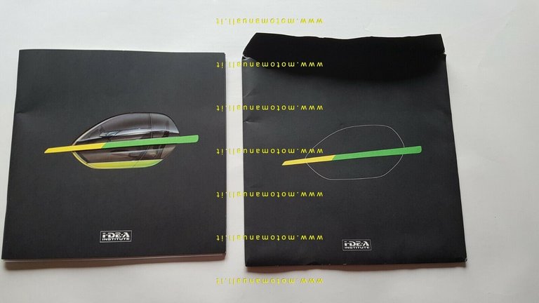 IDEA Grigua prototipo 1992 CARTELLA STAMPA italiano originale NO depliant