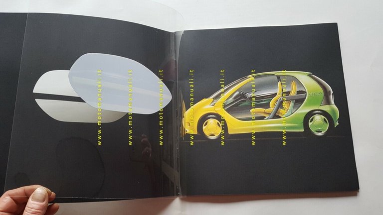 IDEA Grigua prototipo 1992 CARTELLA STAMPA italiano originale NO depliant