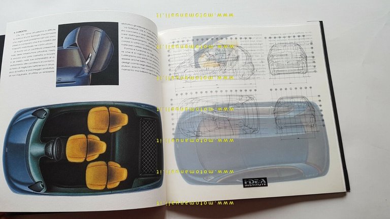 IDEA Grigua prototipo 1992 CARTELLA STAMPA italiano originale NO depliant