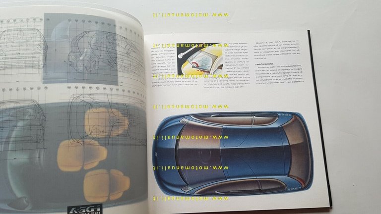 IDEA Grigua prototipo 1992 CARTELLA STAMPA italiano originale NO depliant