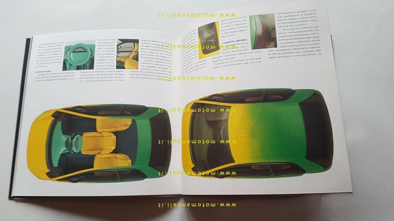 IDEA Grigua prototipo 1992 CARTELLA STAMPA italiano originale NO depliant