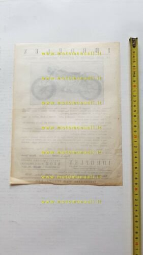 Idroflex 105 (Ducati) depliant originale moto italiano brochure