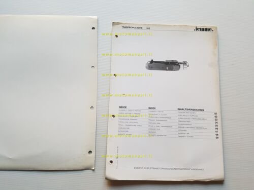 Iemme motore 50 catalogo ricambi originale