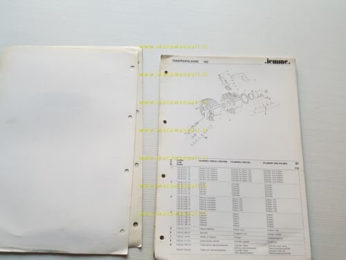 Iemme motore 50 catalogo ricambi originale