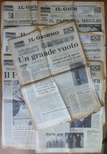 Il Giorno 8 numeri dal 27 maggio al 4 giugno …