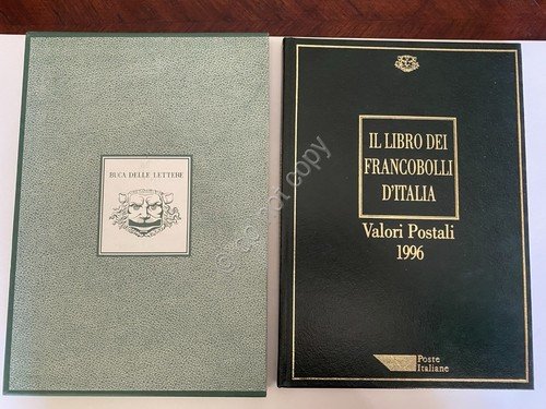 Il Libro dei francobolli d'Italia Buca delle lettere 1996 vuoto | Immagine principale