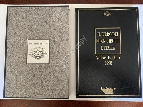 Il Libro dei francobolli d'Italia Buca delle lettere 1998 vuoto | Immagine principale
