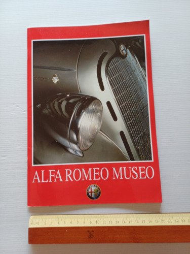 IL MUSEO ALFA ROMEO - Sandro Colombo - depliant originale