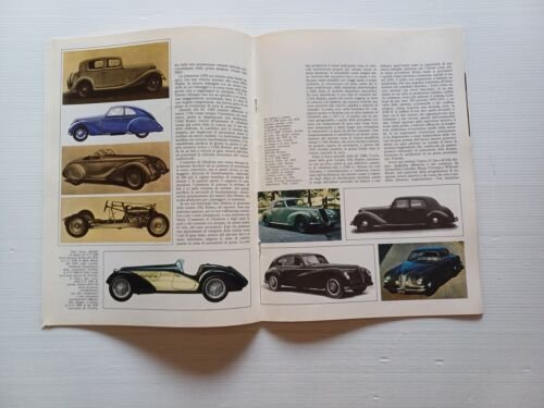 IL MUSEO ALFA ROMEO -estratto da enciclopedia Milleruote 1971-depliant originale