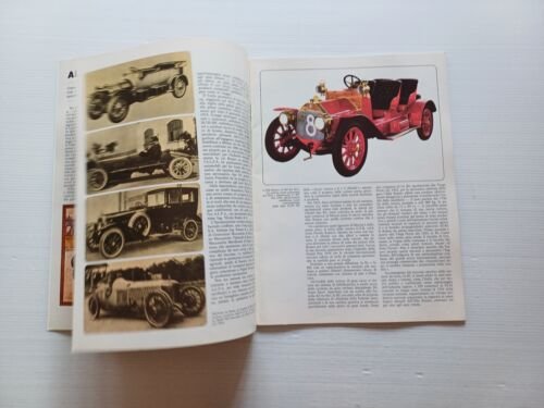 IL MUSEO ALFA ROMEO -estratto da enciclopedia Milleruote 1971-depliant originale