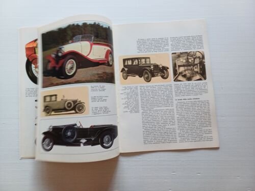 IL MUSEO ALFA ROMEO -estratto da enciclopedia Milleruote 1971-depliant originale