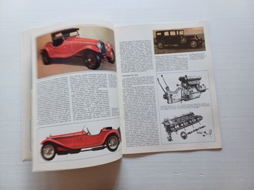 IL MUSEO ALFA ROMEO -estratto da enciclopedia Milleruote 1971-depliant originale