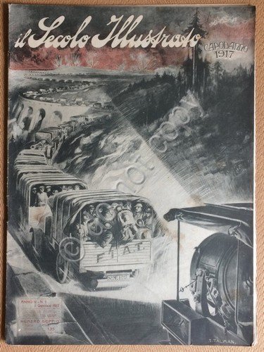 Il Secolo Illustrato - Anno V N.1 1917 - WWI … | Immagine principale