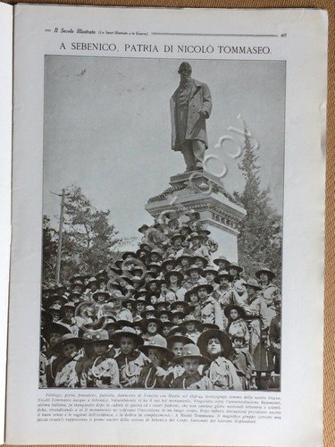 Il Secolo Illustrato - Anno V N.12 1919 - Giro … | Immagine Gallery 2