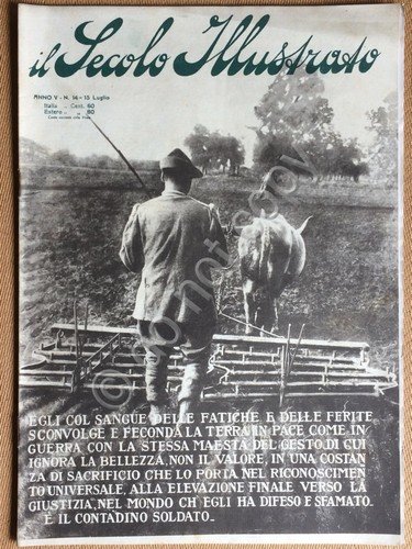 Il Secolo Illustrato - Anno V N.14 1917 - WWI … | Immagine principale