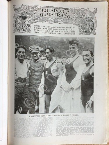 Il Secolo Illustrato - Anno V N.15 1919 - Olimpiadi … | Immagine Gallery 2