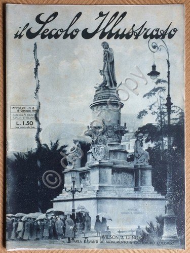 Il Secolo Illustrato - Anno V N.2 1919 - WWI … | Immagine principale