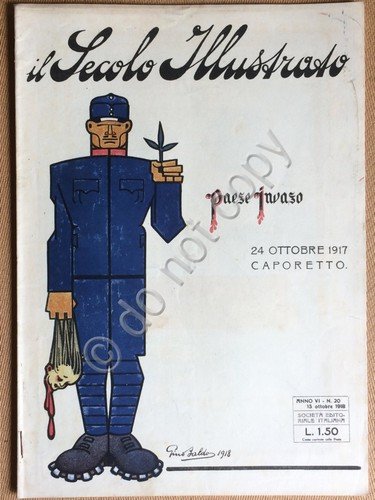 Il Secolo Illustrato - Anno V N.20 1918 - WWI … | Immagine principale
