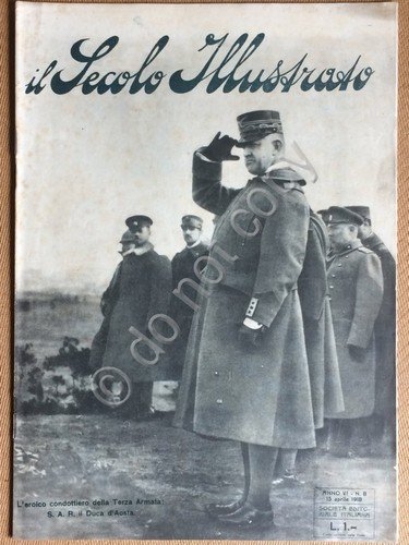 Il Secolo Illustrato - Anno V N.8 1918 - WWI … | Immagine principale