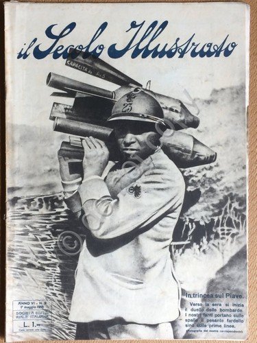 Il Secolo Illustrato - Anno V N.9 1918 - WWI … | Immagine principale