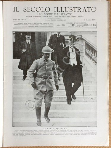 Il Secolo Illustrato - Anno V N.9 1919 - Medaglia … | Immagine Gallery 2