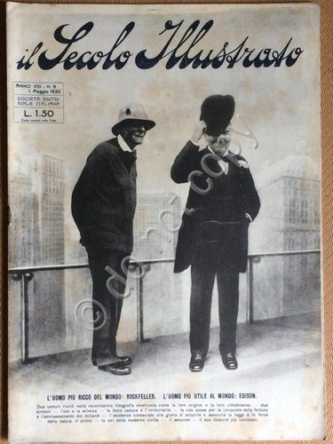 Il Secolo Illustrato - Anno V N.9 1920 - Conferenza … | Immagine principale