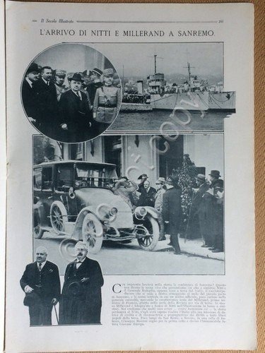 Il Secolo Illustrato - Anno V N.9 1920 - Conferenza … | Immagine Gallery 2