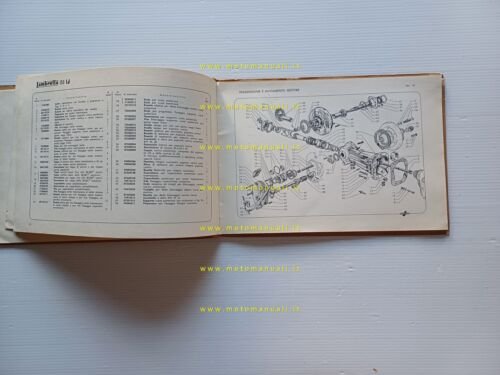Innnocenti Lambretta 150 LD 1956 catalogo ricambi originale parts catalogue