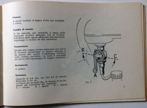 Innocenti - Lambretta 125 B - Libretto uso e manutenzione …