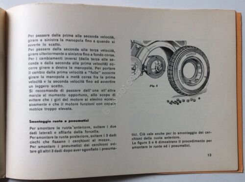 Innocenti - Lambretta 125 B - uso e manutenzione - …