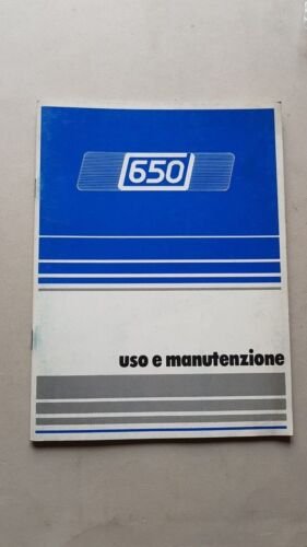 Innocenti 650 1986 Manuale Uso Manutenzione Libretto Originale AUTO
