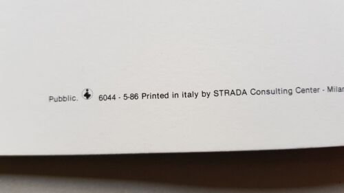 Innocenti 650 1986 Manuale Uso Manutenzione Libretto Originale AUTO